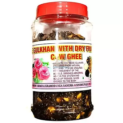Suruchi's Rose Gulkhan With Dry Fruits And Cow Ghee- 500g