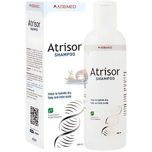 ATRIMED Atrisor Shampoo for Psoriasis, Dry, Itchy, Flaky Scalp- 200ml ATRIMED Atrisor Shampoo for Psoriasis, Dry, Itchy, Flaky Scalp- 200ml