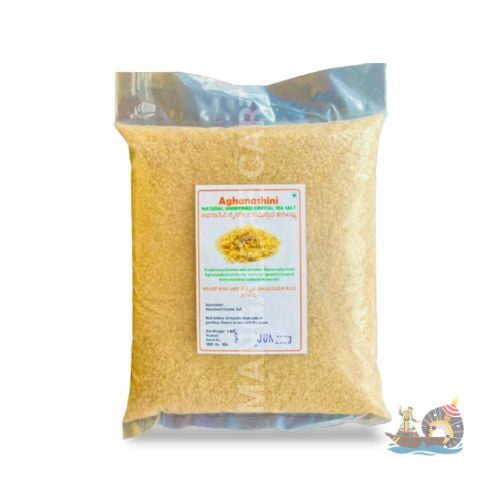 Aghanashini Ntural Unrefined Crystal Sea Salt | Sanekatte Salt | Brown Salt- 1kg