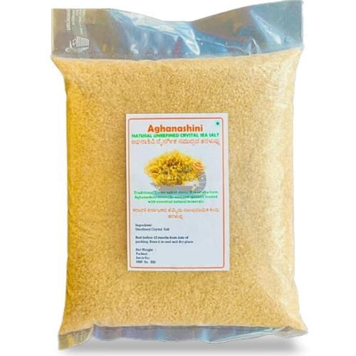 Aghanashini Natural Unrefined Crystal Sea Salt | Sanekatte Salt | Brown Salt- 1kg Aghanashini Natural Unrefined Crystal Sea Salt | Sanekatte Salt | Brown Salt- 1kg