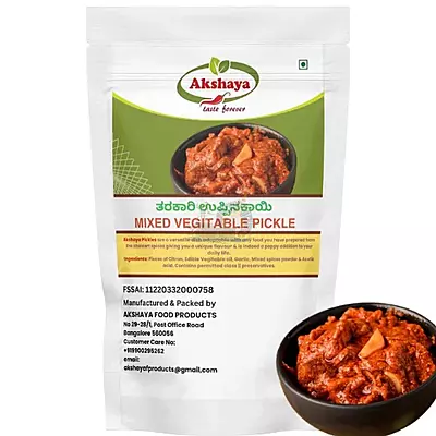 Akshaya Mixed Vegitable Pickle- 200g