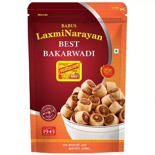 Babus Laxminarayan Bakarwadi- 200g Babus Laxminarayan Bakarwadi- 200g