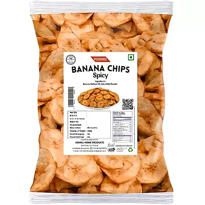 Vishnu Special Banana Chips Spicy