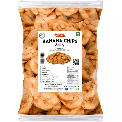 Vishnu Special Banana Chips Spicy