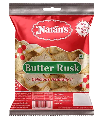 Naran's Butter Rusk- 400g