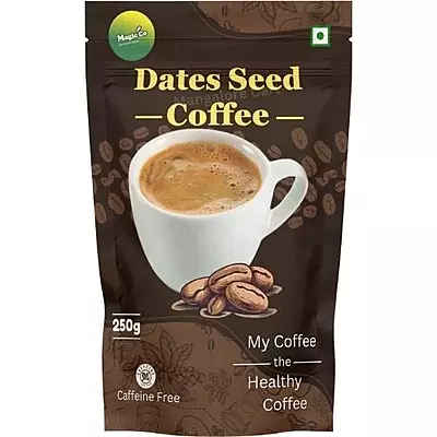 Magicco Dates Seed Coffee - A Healthy, Caffeine-Free Coffee Alternative for Wellness- 250g