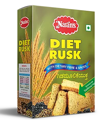 Naran's Diet Rusk- 200g