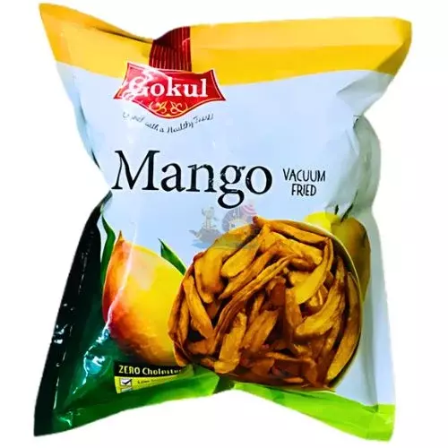 Gokul Vacuum Fried Mango โ Crispy Goodness of Real Mangoes Gokul Vacuum Fried Mango โ Crispy Goodness of Real Mangoes