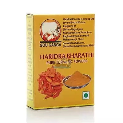 Gou Ganga Haridra Bharathi Pure Turmeric Powder- 100g