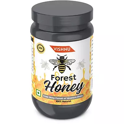 Vishnu Natureโs Harvest Honey | 100% Raw & Wild | Western Ghats Special Vishnu Natureโs Harvest Honey | 100% Raw & Wild | Western Ghats Special