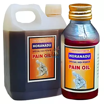 Horanadu Pain Relief Oil | Special High-Power Formula for Effective Pain Management