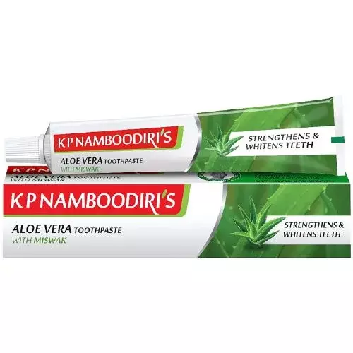 K P Namboodiri's Aloe Vera Herbal Tooth Paste- 100g K P Namboodiri's Aloe Vera Herbal Tooth Paste- 100g