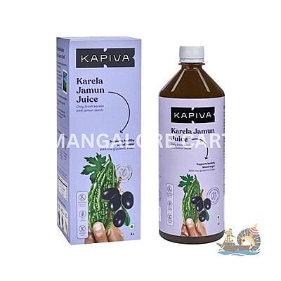 KAPIVA Karela Jamun Juice- 1ltr