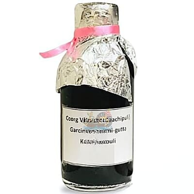 Coorg Vinegar | Kaachipuli | Garcinia Gummi | Gutta | Kachampuli- 100ml