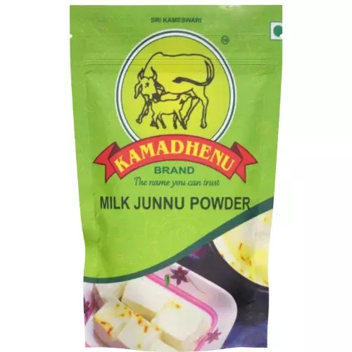 Kamadhenu Brand Gatti Ginnada Pudi | Junnu Powder- 100g Kamadhenu Brand Gatti Ginnada Pudi | Junnu Powder- 100g