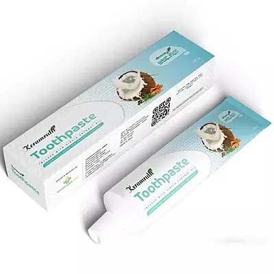 Keramruth Virgin Coconut Oil Toothpaste – Natural Oral Care