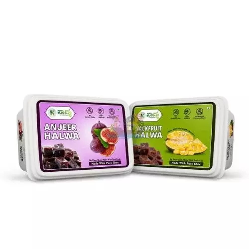 Khadya Anjeer Halwa & Jackfruit Halwa Combo – A Taste of Tradition