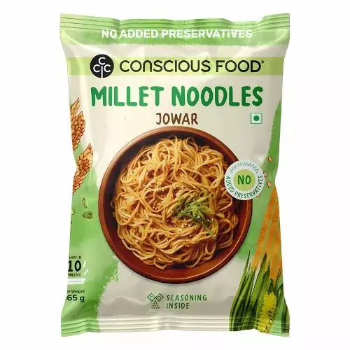 Conscious Food Millet Noodles (Jowar)- 165g Conscious Food Millet Noodles (Jowar)- 165g