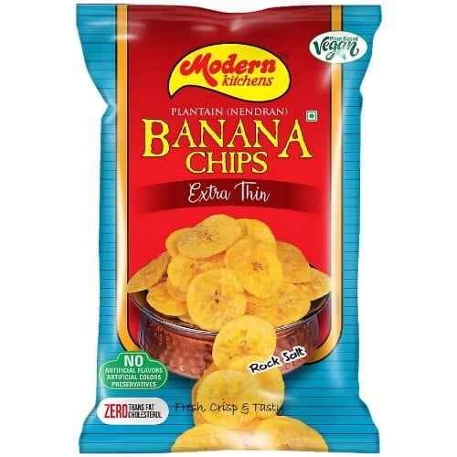 Modern Kitchens Extra Thin Banana Chips- 200g Modern Kitchens Extra Thin Banana Chips- 200g