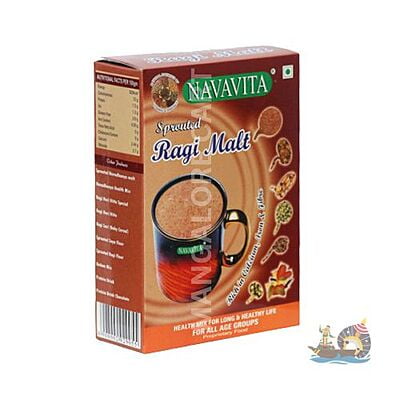 NAVAVITA Sprouted Ragi Malt- 500g