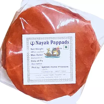 Nayak Papads- Red Chilli