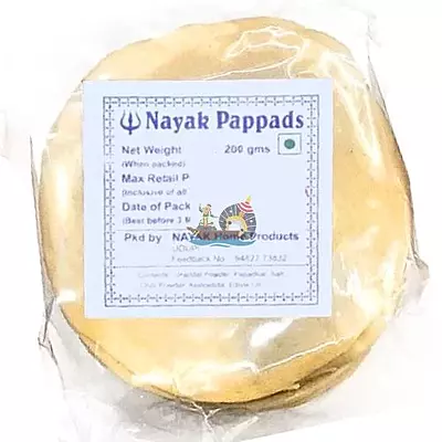 Nayak Papads- Plain