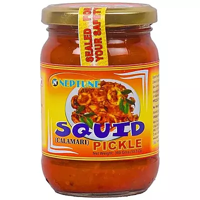 NEPTUNE Squid (Calamari) Pickle – Authentic Coastal Delight