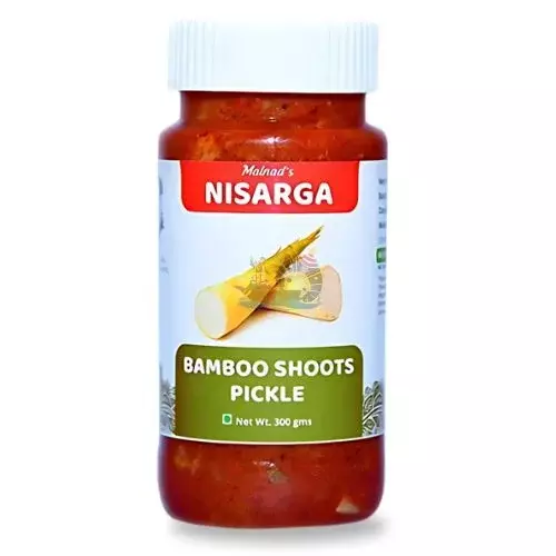 Nisarga Bamboo Shoot Pickle- 300g Nisarga Bamboo Shoot Pickle- 300g