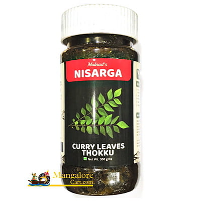 Nisarga Curry Leaves Thokku- 300g