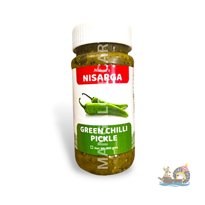 Nisarga Green Chilli Pickle- 300g