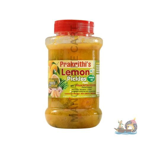 Prakrithi's Lemon Pickle- 500g