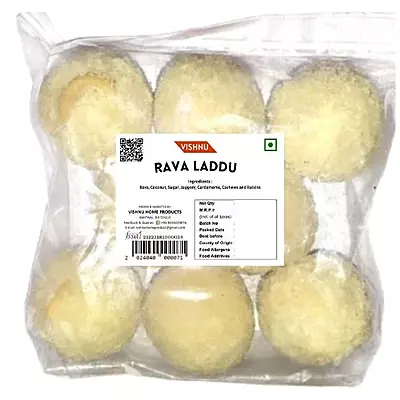 Vishnu Rawa Laddu | Rava Laddu Ordinary- 8pcs