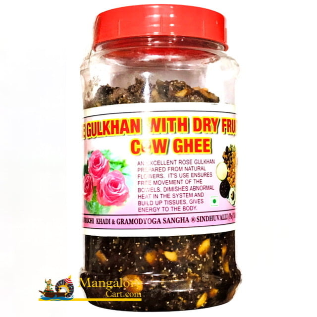 Suruchi's Rose Gulkhan With Dry Fruits And Cow Ghee- 500g