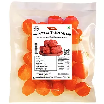 Vishnu Special Dry Red Rasagulla | Thaen Mittai- 200g