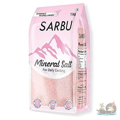 SARBU Pink Himalayan Mineral Crystal Salt- 1kg