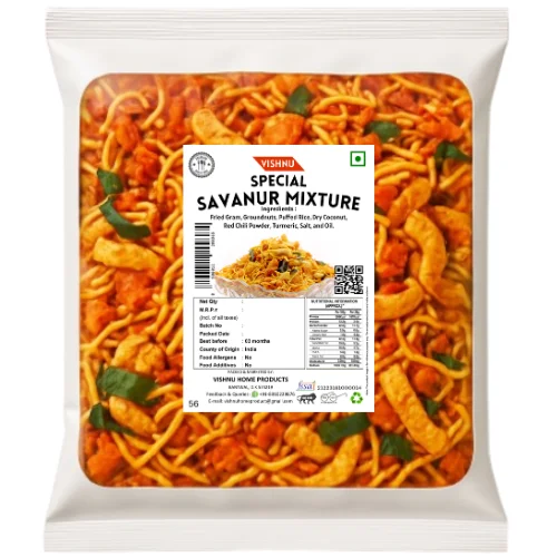 Special Savanur Mixture โ Authentic Crunch with a Spicy Twist Special Savanur Mixture โ Authentic Crunch with a Spicy Twist