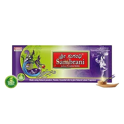 Shree Sugandhi Sambrani Agarbatti | Loban Incense Sticks- 30g