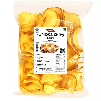 Vishnu Special Tapioca Chips Spicy
