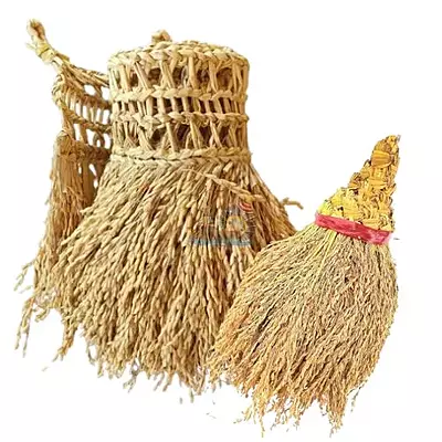 Real Paddy Torana and Kucchu with Paddy Grains Real Paddy Torana and Kucchu with Paddy Grains