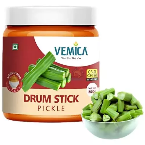 VEMICA Drumstick Pickle- 200g