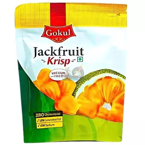 Gokul Vacuum Fried Jackfruit Krisp- 100g Gokul Vacuum Fried Jackfruit Krisp- 100g