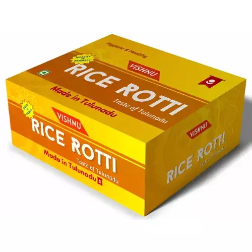Vishnu Ultra-Thin Kori Rotti | Authentic Mangalore Rice Wafers | Special Box Rotti | Traditional South Indian Delight- 300g Vishnu Ultra-Thin Kori Rotti | Authentic Mangalore Rice Wafers | Special Box Rotti | Traditional South Indian Delight- 300g