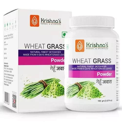 Krishna's Wheatgrass Powder- 100g Krishna's Wheatgrass Powder- 100g