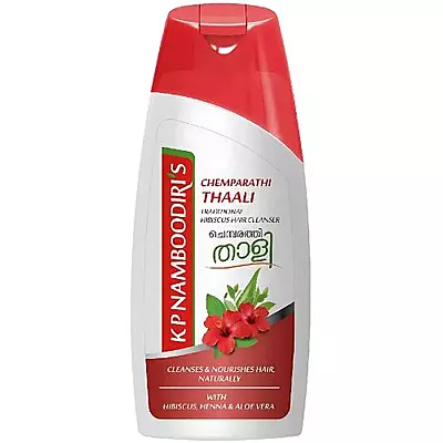 K P Namboodiri's Chemparathi Thaali With Hibiscus, Henna & Aloe Vera- 200ml