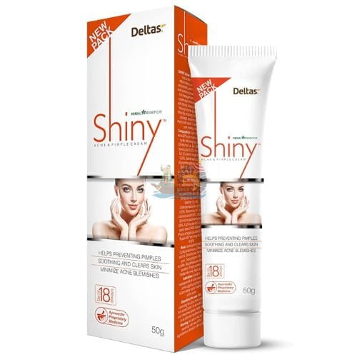 Deltas Shiny Fairness Cream | Herbal Anti-Acne & Pimple Cream Deltas Shiny Fairness Cream | Herbal Anti-Acne & Pimple Cream