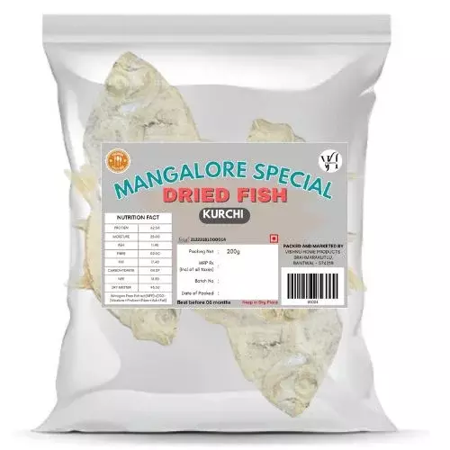 Mangalore Special Kurchi Dried Fish | Authentic Coastal Dried Seafood