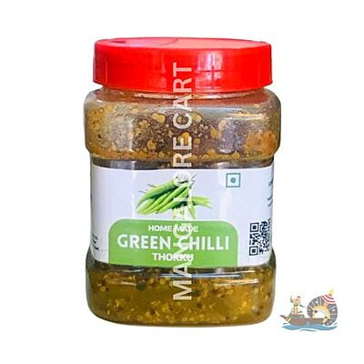 Homemade Green Chilli Thokku- 300g