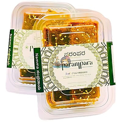 Parampara Bellada Mithai | Coconut Burfi- 145g