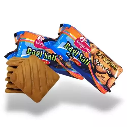 Nanjundeshwara Ragi Day Salt Biscuit- 75g Nanjundeshwara Ragi Day Salt Biscuit- 75g